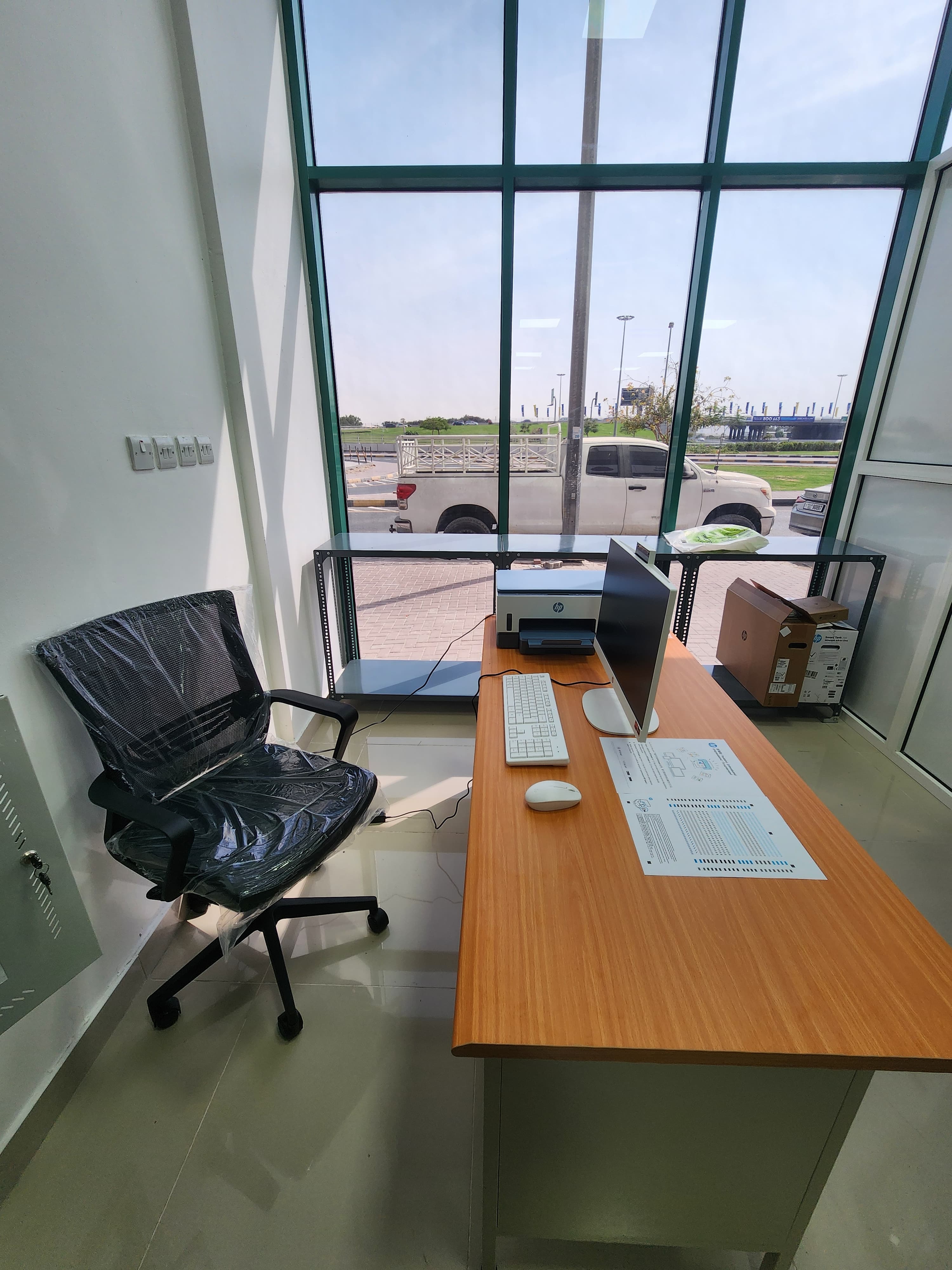 Administrative office setup